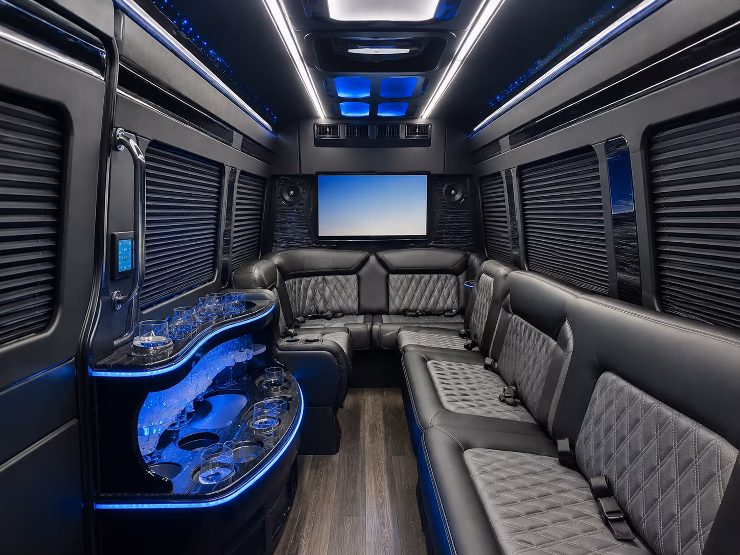 rehearsal dinner and multi day wedding weekend bus rentals in st pete