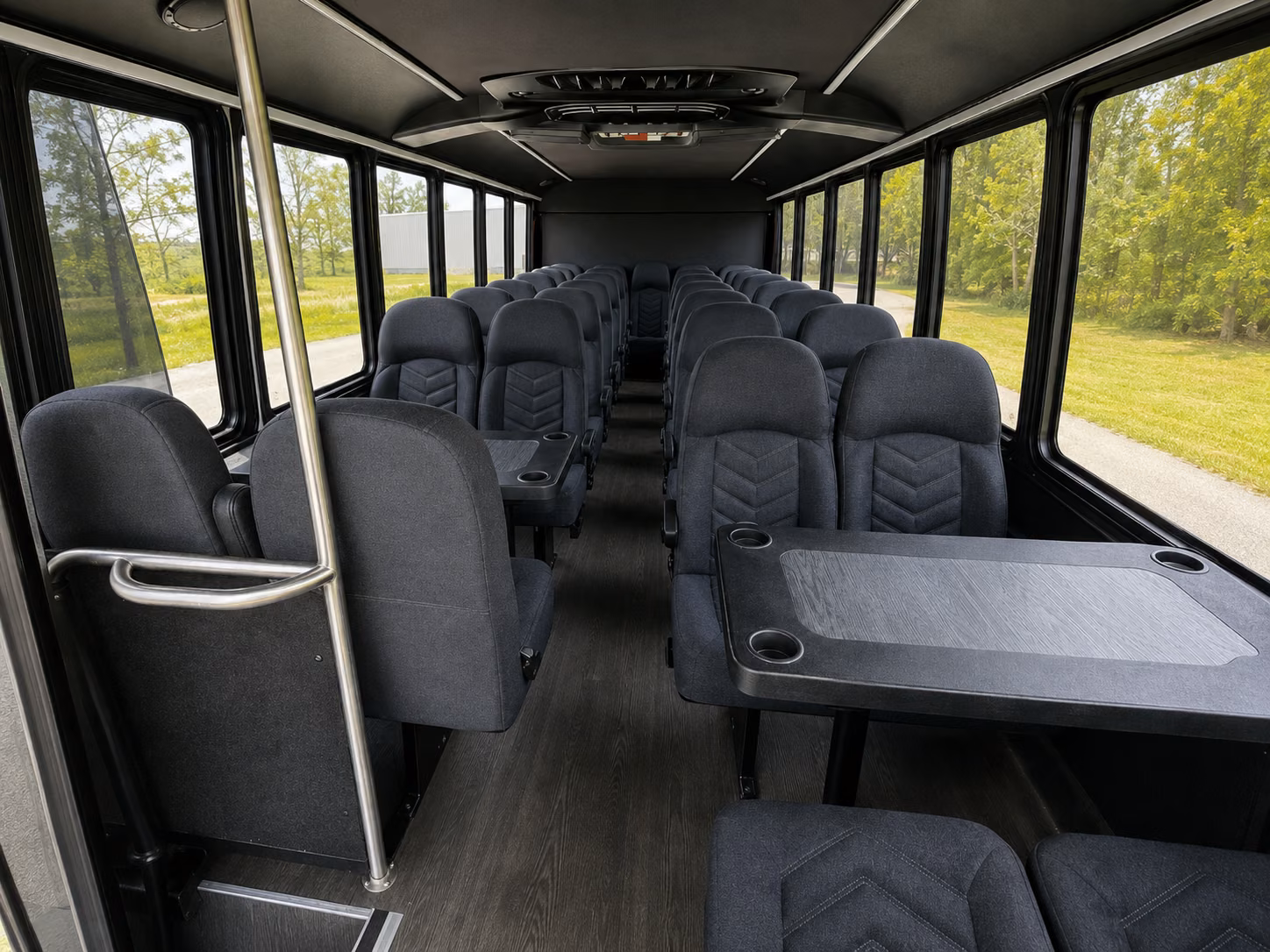st petersburg 15 passenger minibus interior