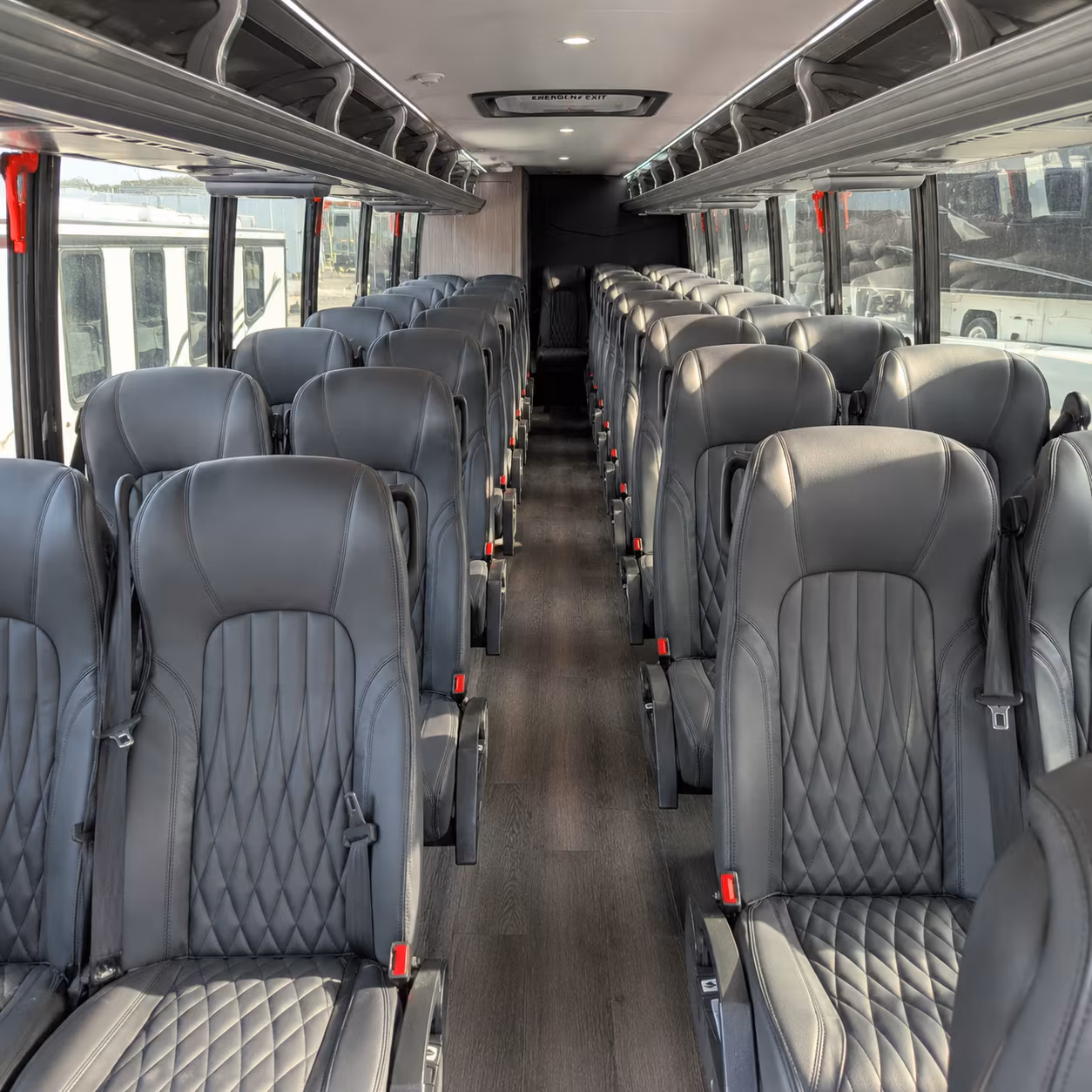 st petersburg 28 passenger minibus interior