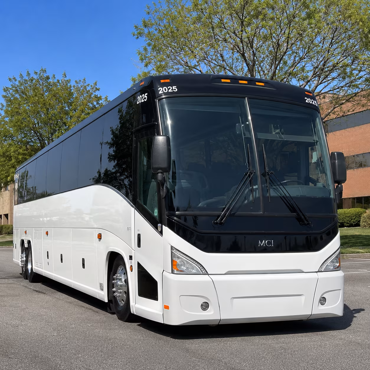 st petersburg 56 passenger charter bus