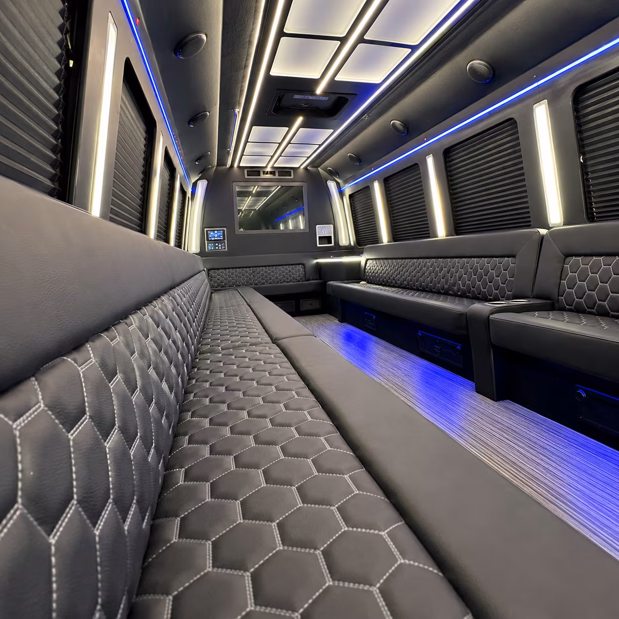 st petersburg party bus interior