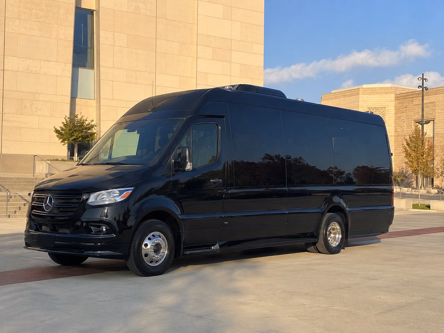 st petersburg sprinter van with driver
